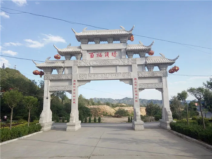三门五楼石牌坊案例
